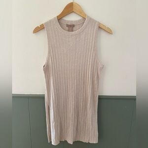 H&M Ribbed Tank Top - Beige